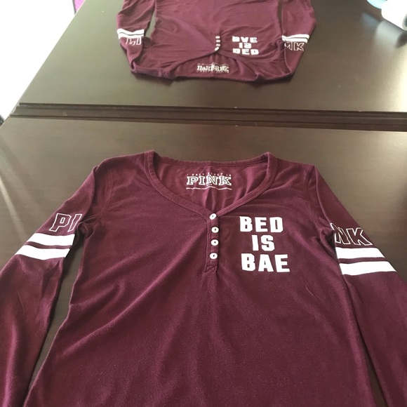 SOLD -on Mercari -I only sleep in PINK long sleeve - Picture 4 of 4